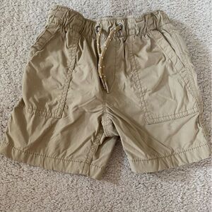 Baby Gap boys drawstring khaki cargo shorts 3T